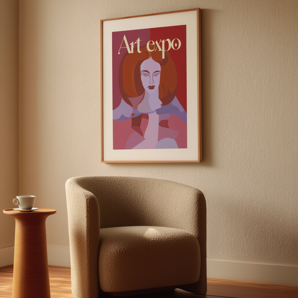 Modernist Vision – Contemporary Art Print | Minimalist Gallery Wall Décor