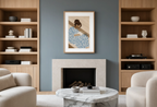 Serene Figure Painting Variation II | Contemporary Figurative Wall Art
