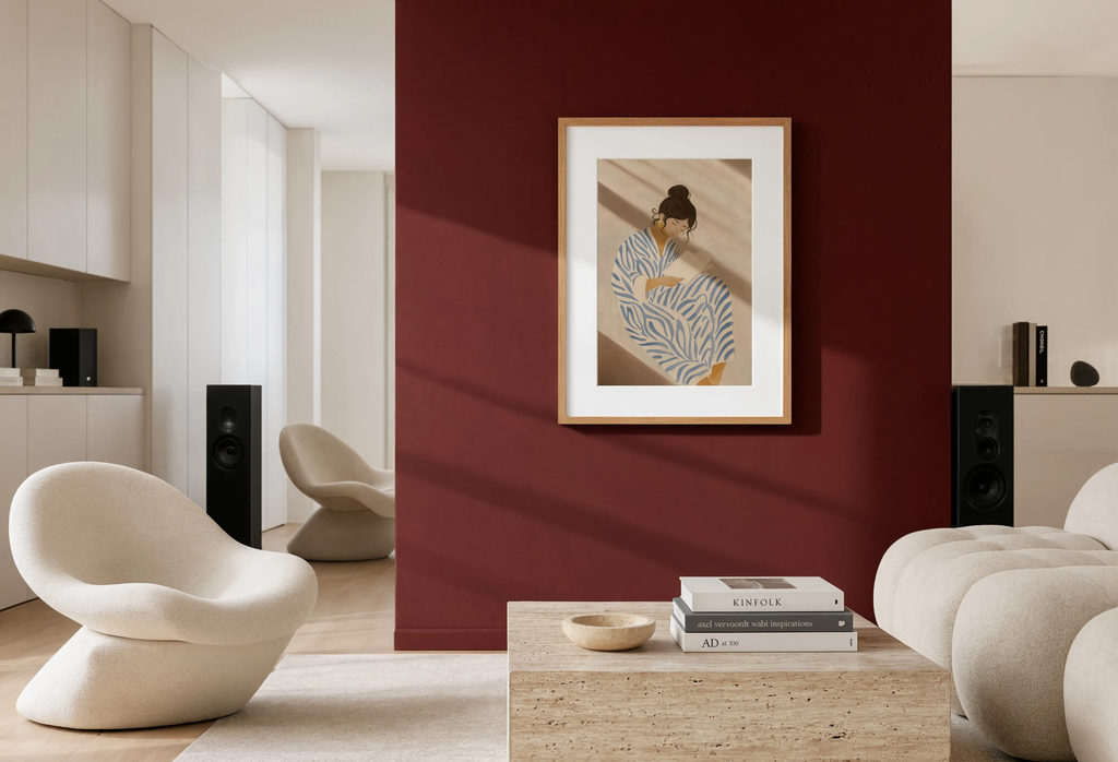 Serene Figure Painting | Contemporary Figurative Wall Art