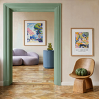 Set of 2 Henri Matisse & Paul Signac Wall Art Prints – French Modern & Coastal Landscape Gallery Set