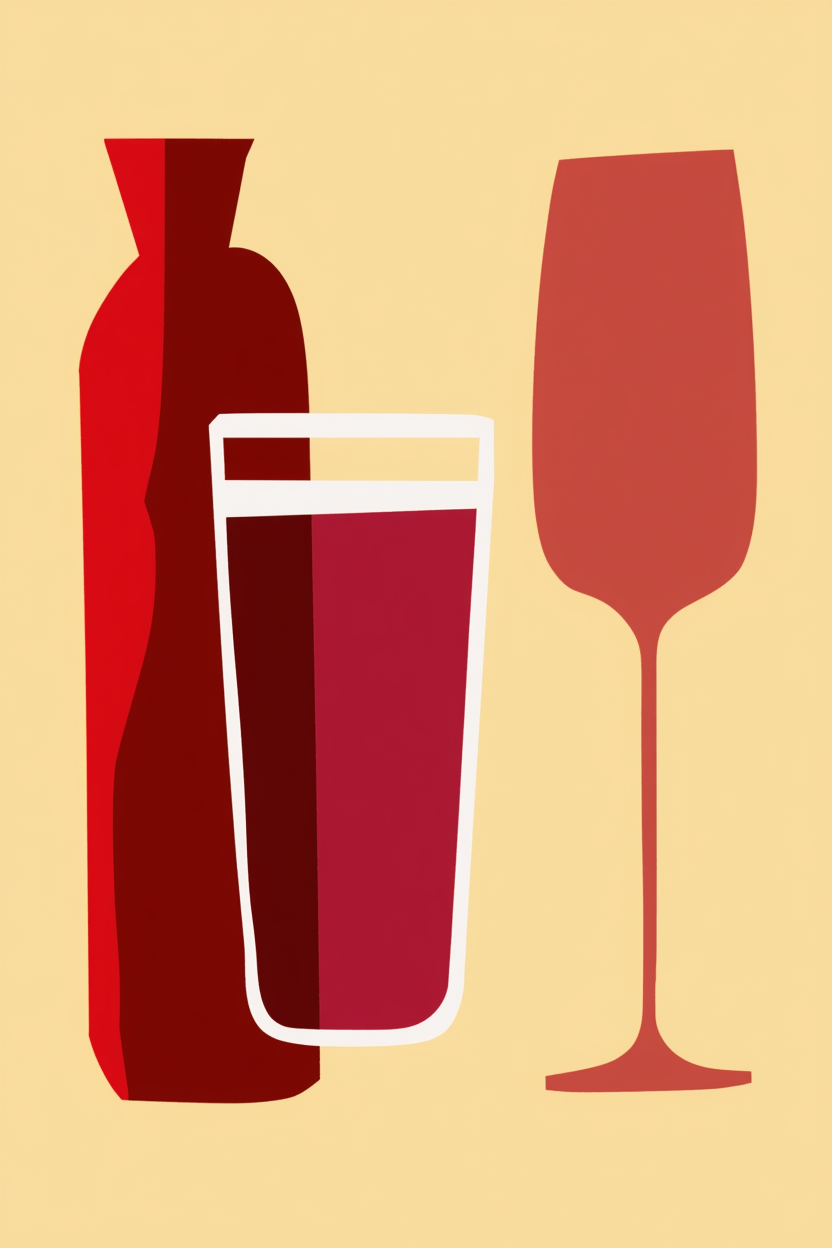 Cocktail Vibes – 4 Art Prints Set - Hakyarts