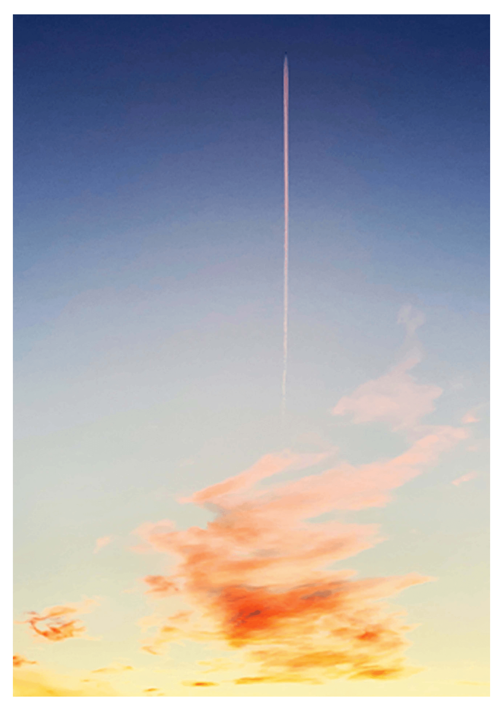 Red Clouds Poster - Hakyarts