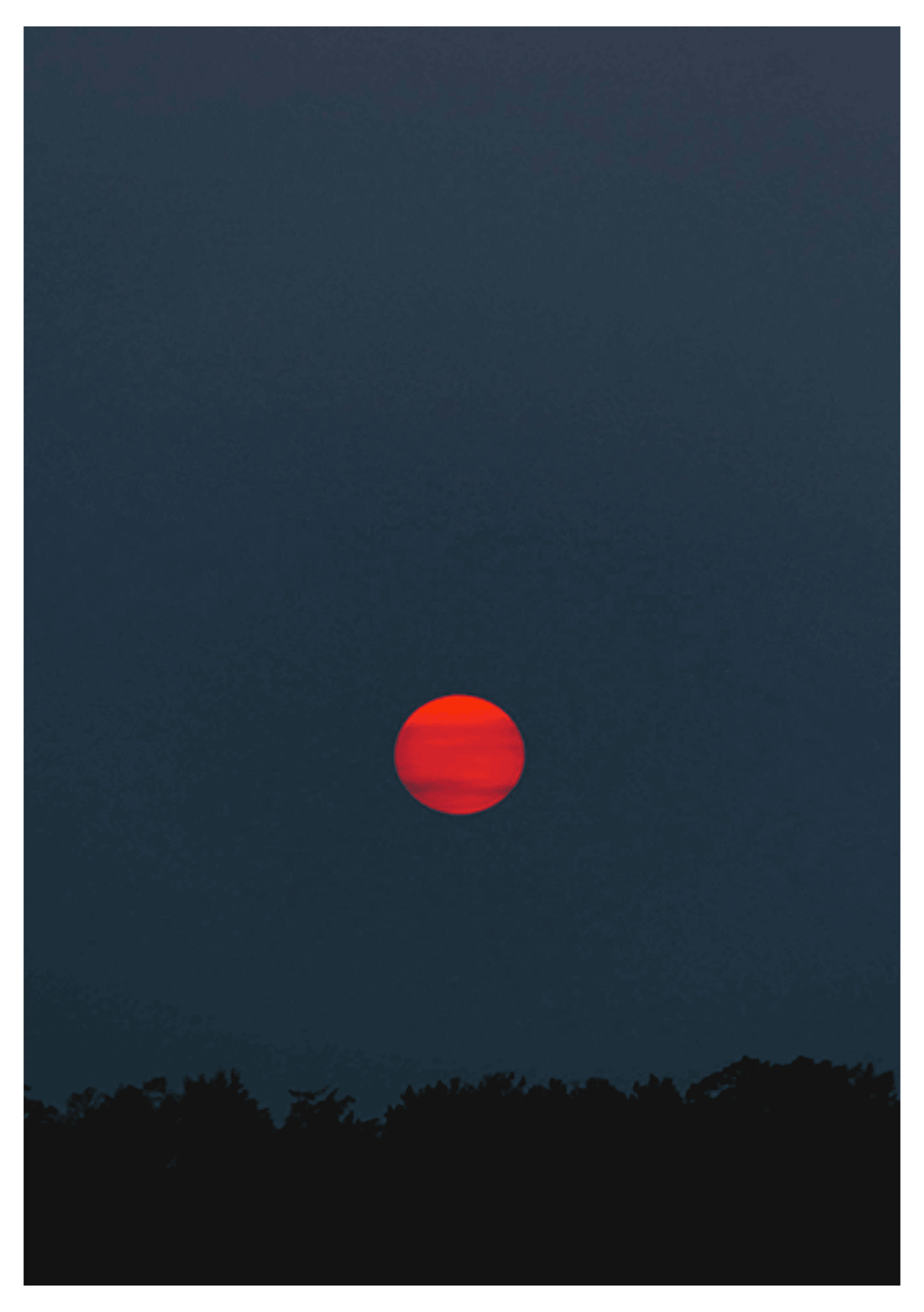 Red Moon Poster - Hakyarts