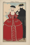 Georges Barbier – Fashion Plate – Art Deco Illustration Print