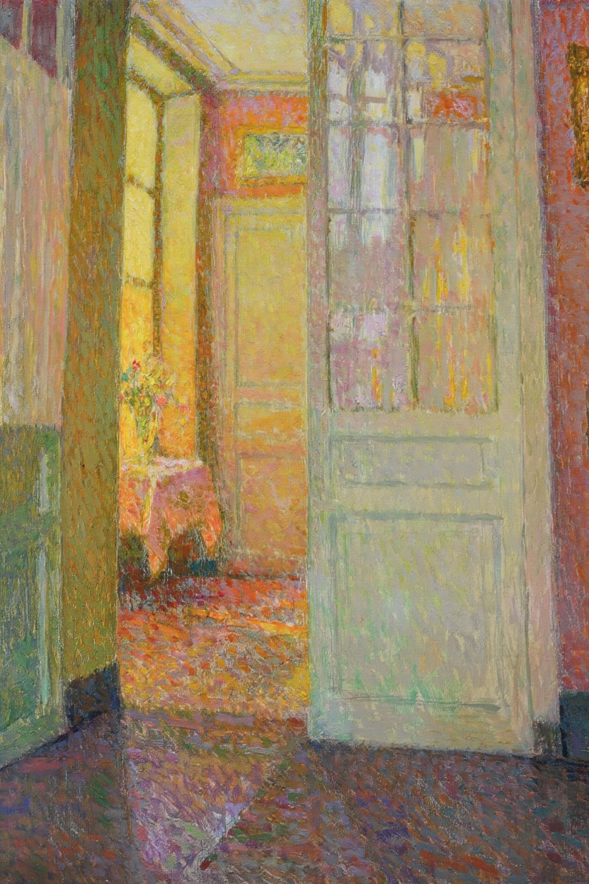 Intérieur, Lumière de la Fenêtre (1931) by Henri Le Sidaner – Interior & Light Art Print