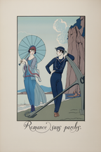 Georges Barbier – Romance sans paroles – Art Deco Fashion Illustration Print