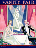 Couverture Vintage Vanity Fair Mars 1924 – Art Classique de Magazine
