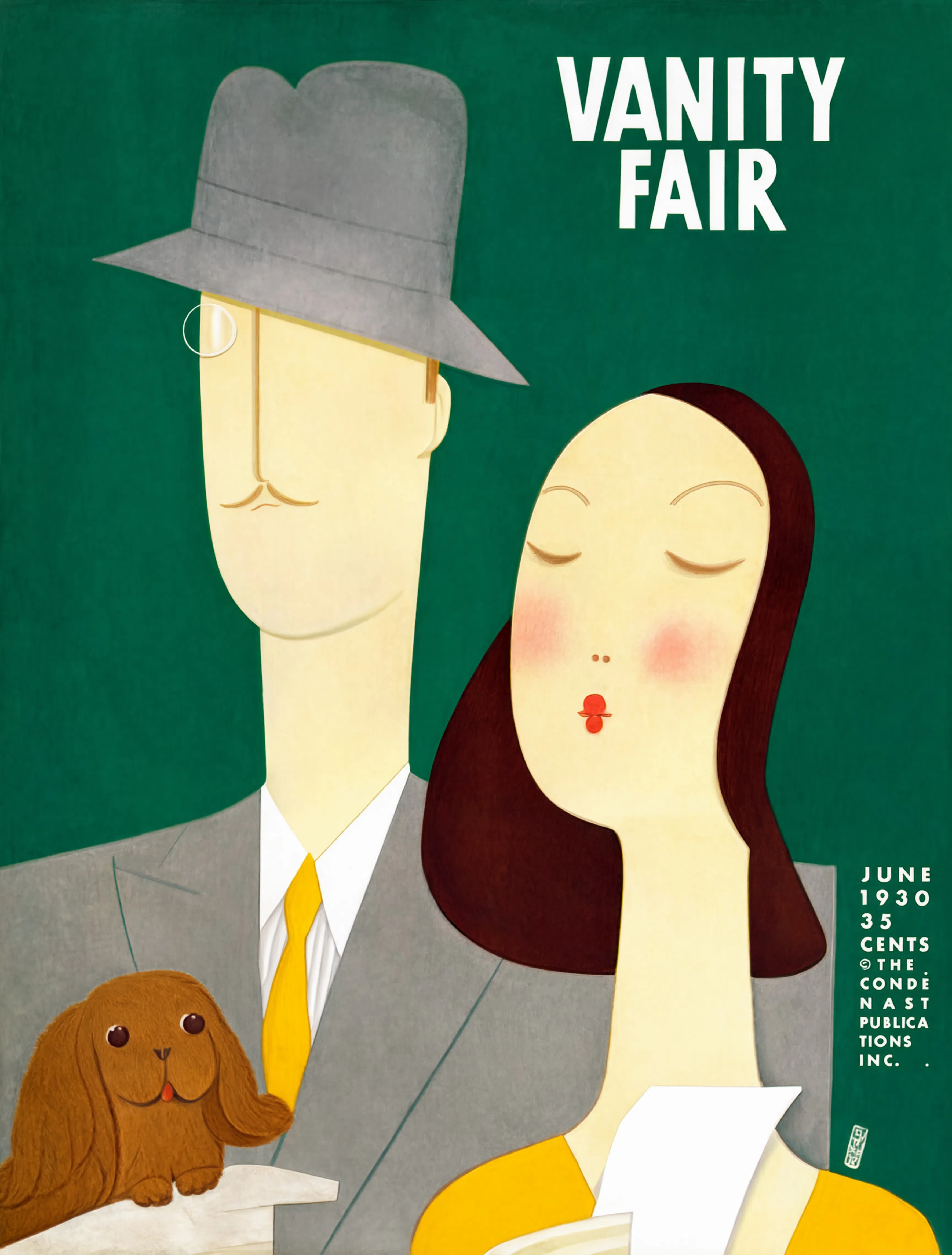 Vanity Fair Cover June 1930 – Vintage Magazine Art Print