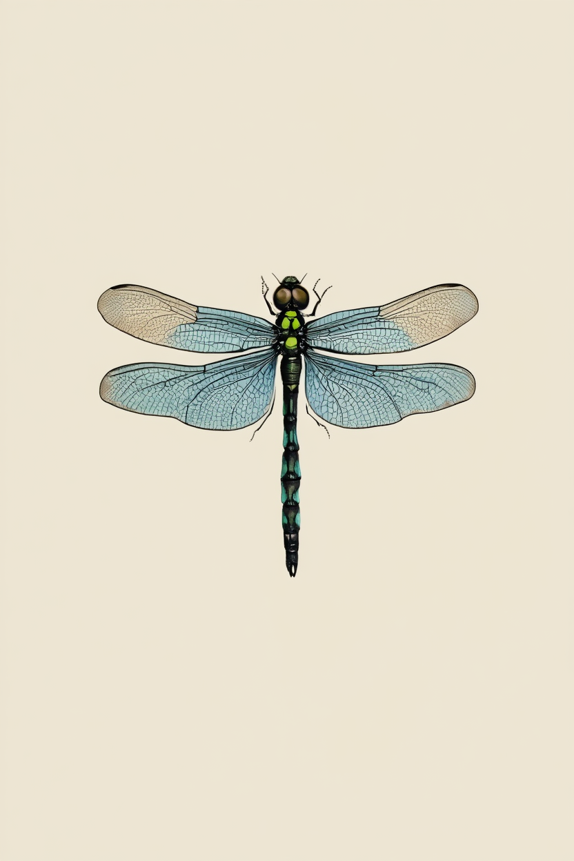 Dragonfly Specimen Posters – Set of 3 - Hakyarts