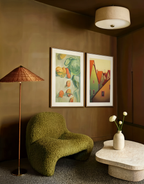 Set of 2 Elegant Figurative & Still Life Wall Art Prints – Domestic Harmony & Timeless Elegance Gallery Set