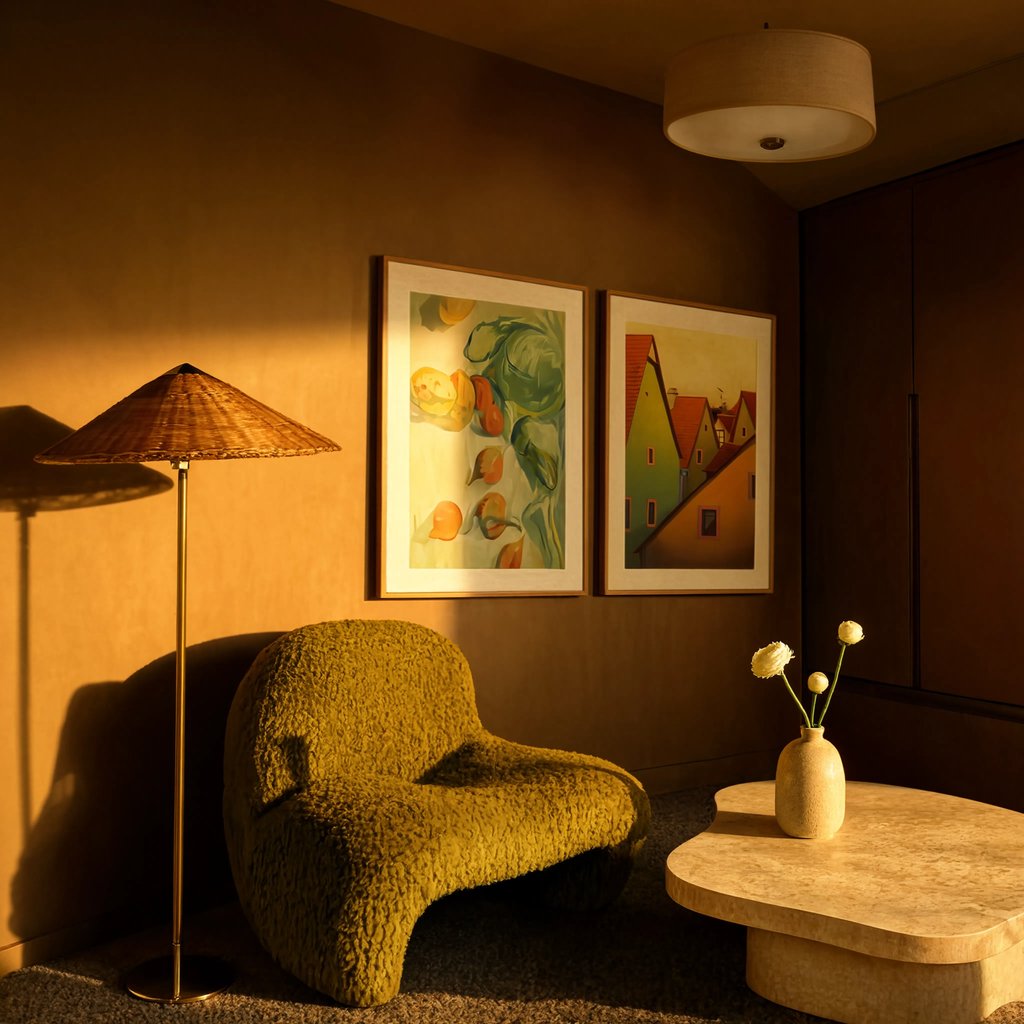 Set of 2 Elegant Figurative & Still Life Wall Art Prints – Domestic Harmony & Timeless Elegance Gallery Set