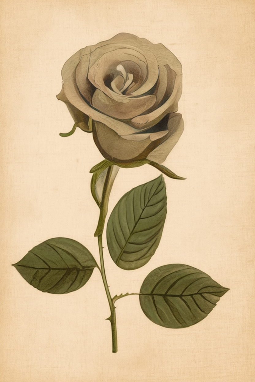 Botanical Grace – Set of 4 Art Prints - Hakyarts