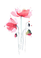 Rose Watercolor Poster - Hakyarts