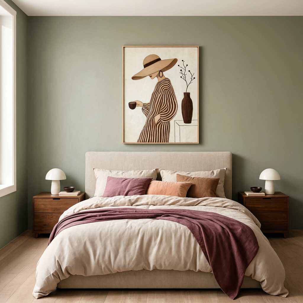 Elegant Hat Series II | Contemporary Fashion Wall Art Print