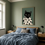 A Quiet Coffee | Contemporary Animal Wall Art Print