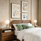 Set of 3 Home Interior Lampshades, Lenox Avenue & Renaissance Art Prints – Minimalist, Harlem Renaissance and Classic Wall Art