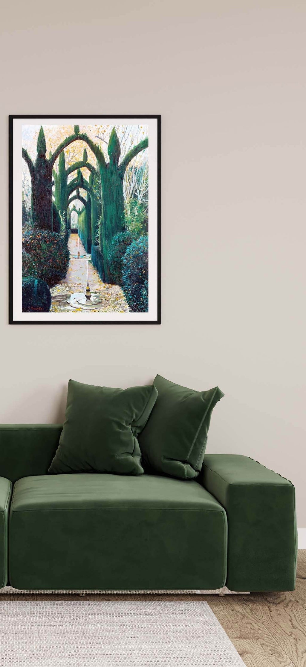 Santiago Rusiñol - The Generalife Gardens - Hakyarts