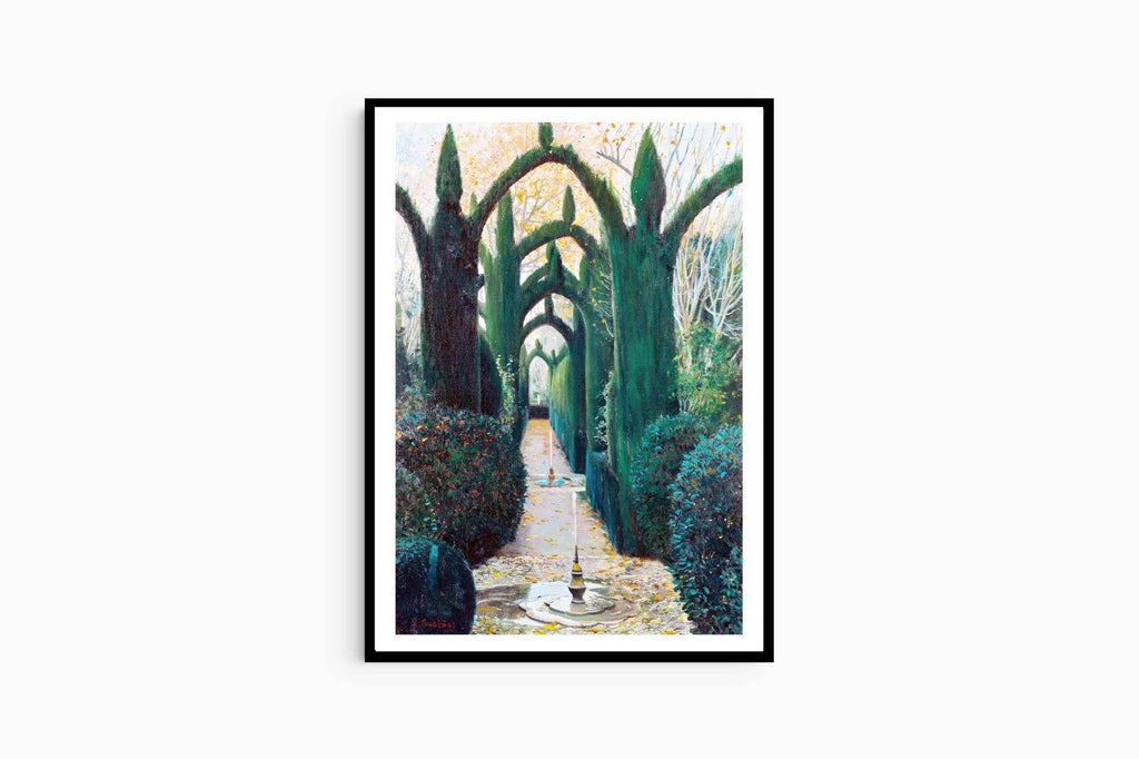 Santiago Rusiñol - The Generalife Gardens - Hakyarts