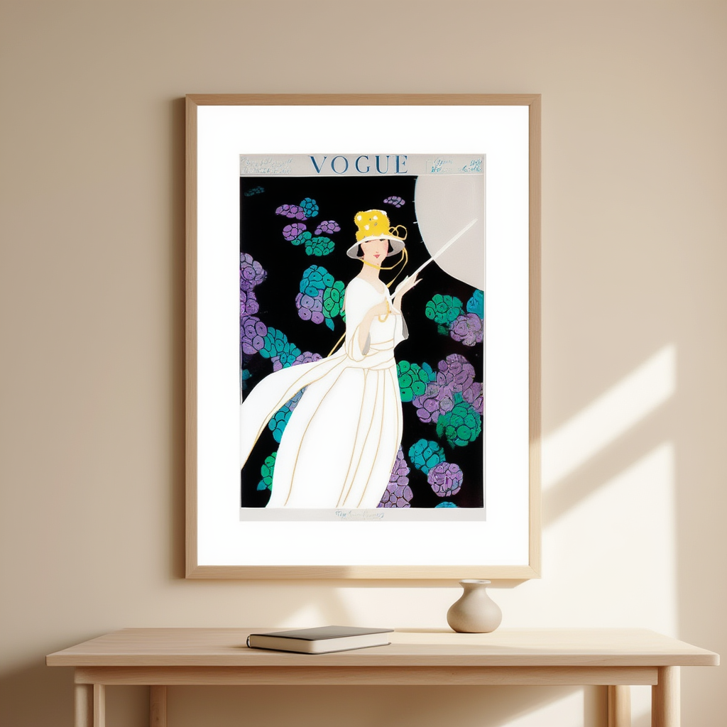 Vogue April 15, 1927 – Smart Fashions for Limited Incomes – Vintage Editorial Art Print