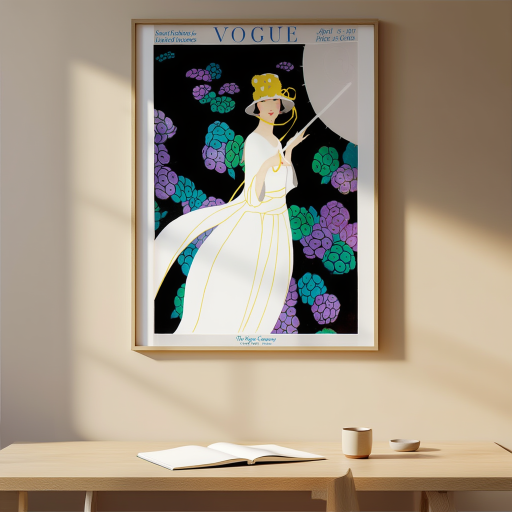 Vogue April 15, 1927 – Smart Fashions for Limited Incomes – Vintage Editorial Art Print