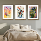 Set of 3 – Kandinsky, Rohlfs & Babberger Expressionist & Abstract Prints - Hakyarts