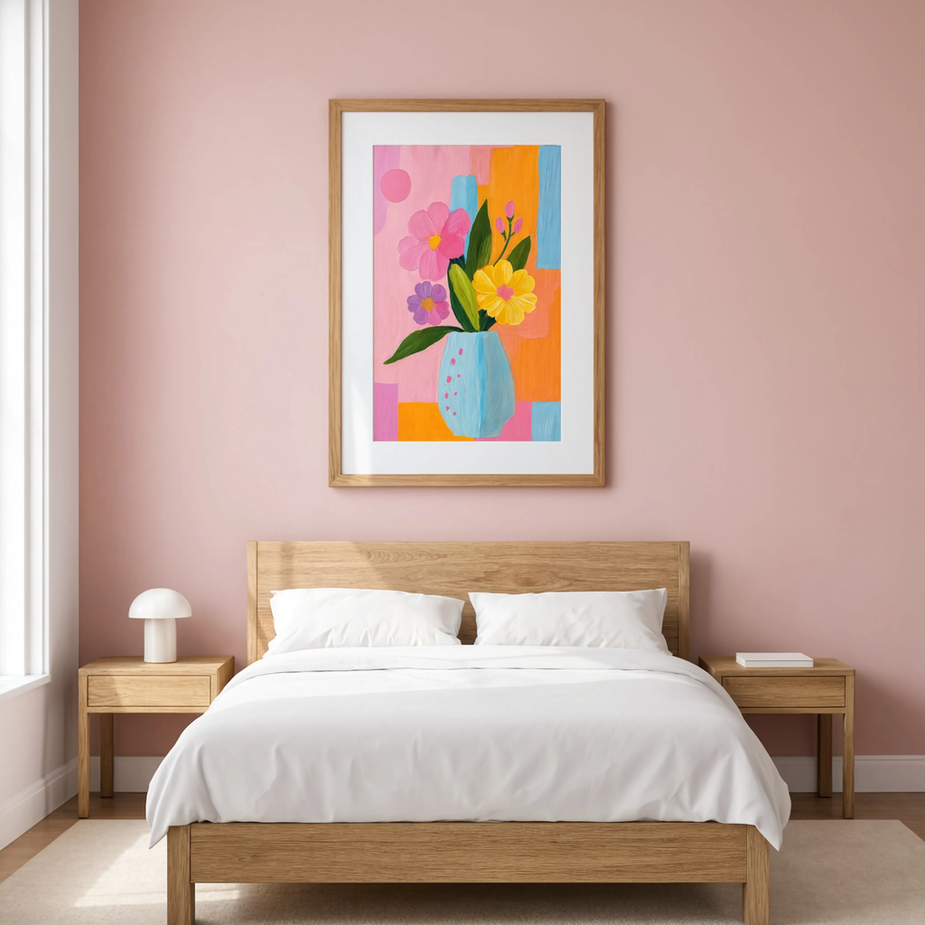Floral Variation | Elegant Botanical Wall Art Print