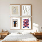 Set of 3 Hope Figurative Americano Prints – Contemporary Figurative Wall Art - Hakyarts
