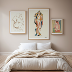 Mikuláš Galanda & Rodin – Bundle of 3 Abstract Art Prints