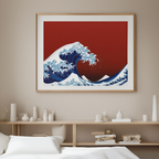 Hokusai – The Great Wave Print – Iconic Japanese Art Poster - Hakyarts