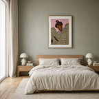 Striped Figures Variation | Contemporary Figurative Wall Art