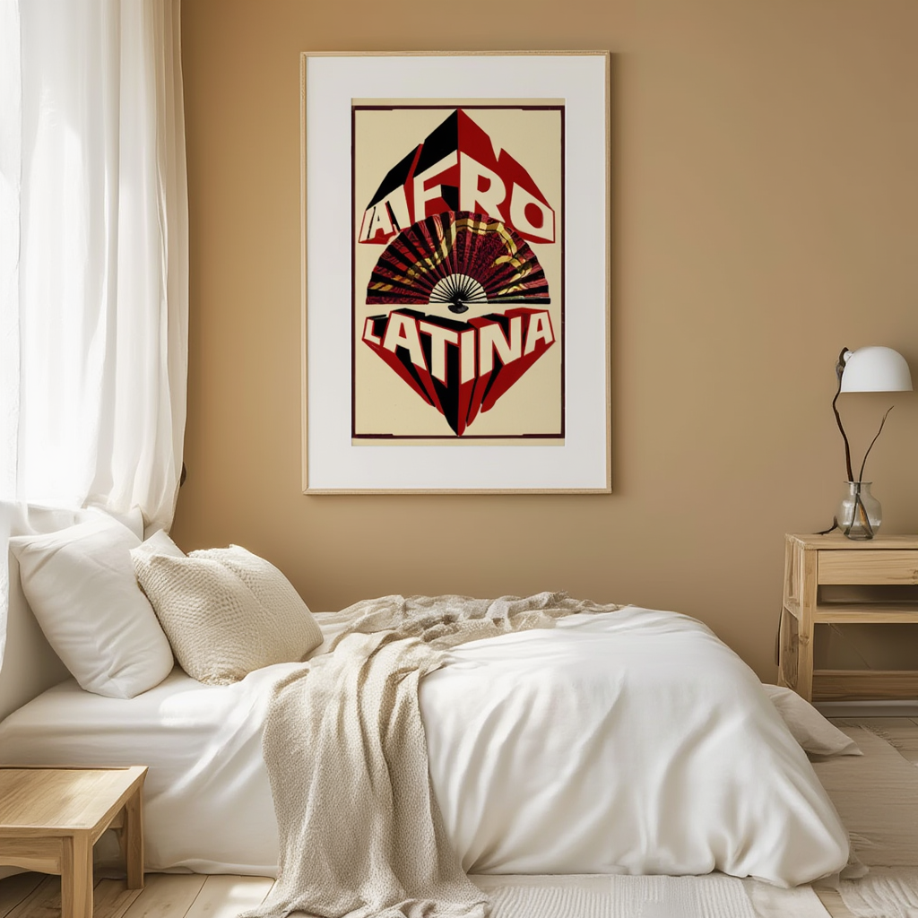 Afro-Latina Print – Celebratory Figurative Art Print - Hakyarts