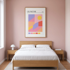 Bauhaus Geometry Poster | Modern Geometric Wall Art Print