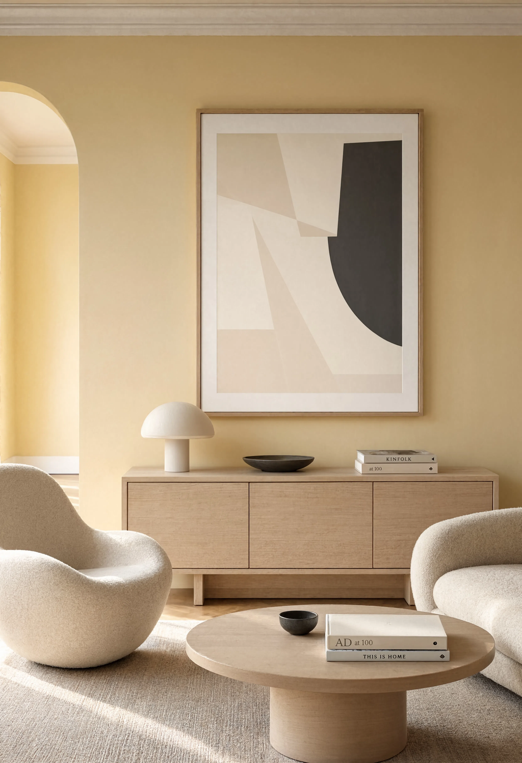 Nordic Composition | Minimalist Scandinavian Wall Art Print