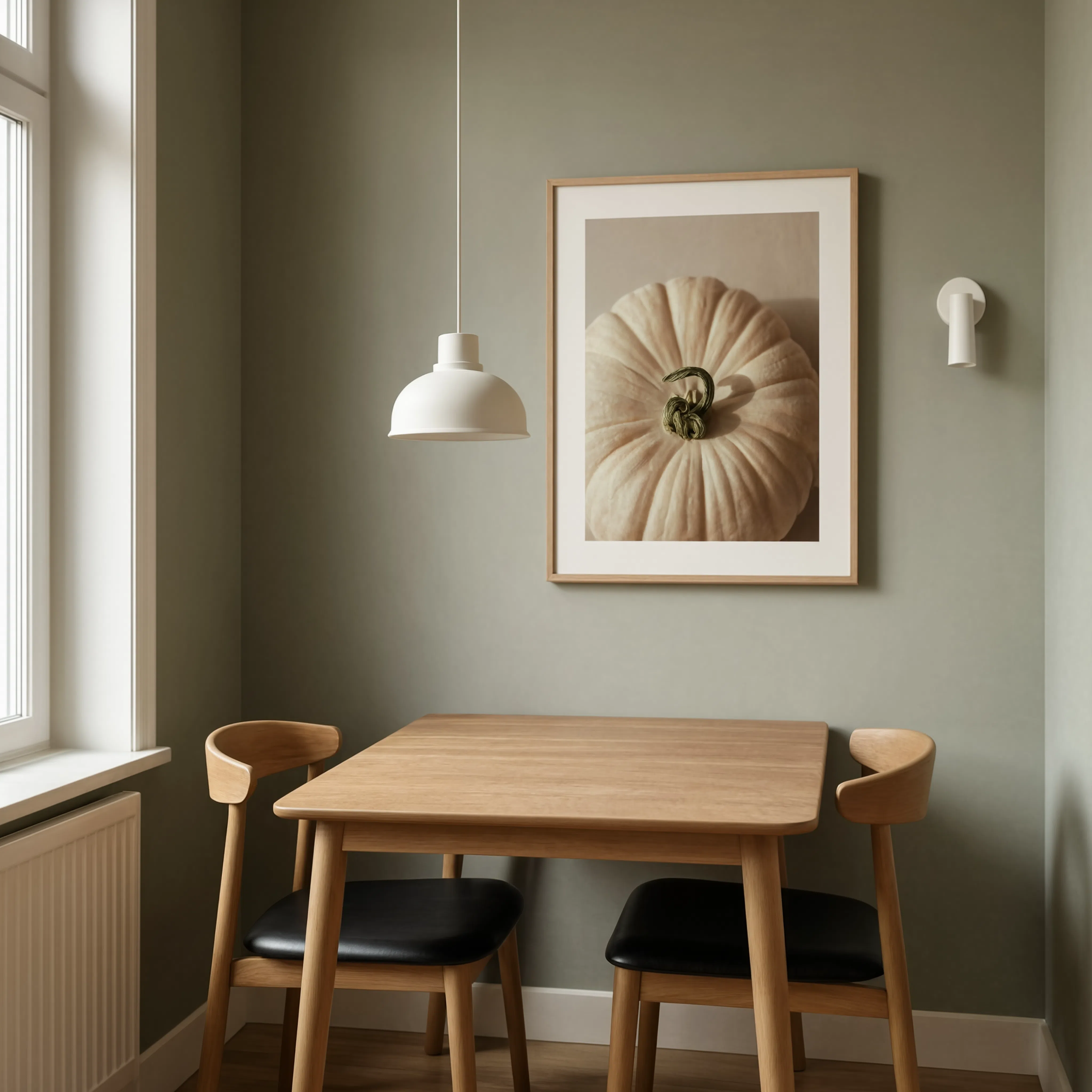 Pumpkin View | Contemporary Botanical Still Life Art Print