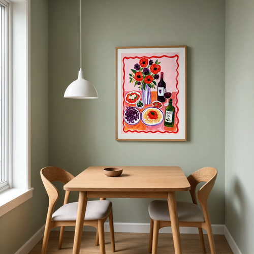 Painterly Still Life I | Contemporary Still Life Art Print
