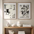 Set of 2 Mary Wigman’s Dance & Merz 3 – Expressionist & Dada/Constructivist Art Prints - Hakyarts