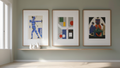 Theo van Doesburg & Myriam Thyes – Set of 3 Modern Art Prints - Hakyarts