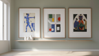 Theo van Doesburg & Myriam Thyes – Set of 3 Modern Art Prints - Hakyarts