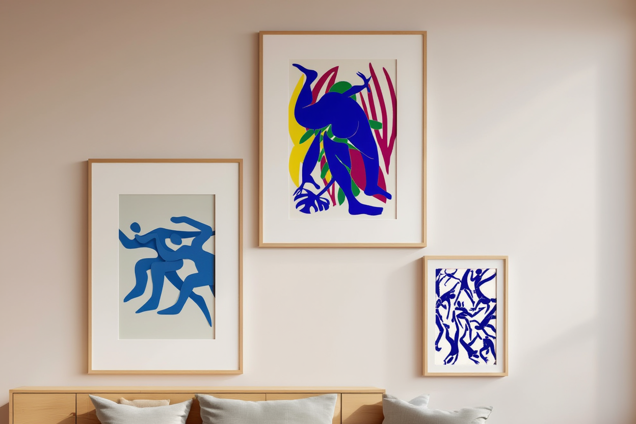 Cirque Motion – Bundle of 3 Acrobat Art Prints (50×70cm, 40×60cm, 40×50cm)