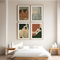 Figurative Art – Set of 4 Prints - Hakyarts