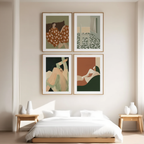 Figurative Art – Set of 4 Prints - Hakyarts