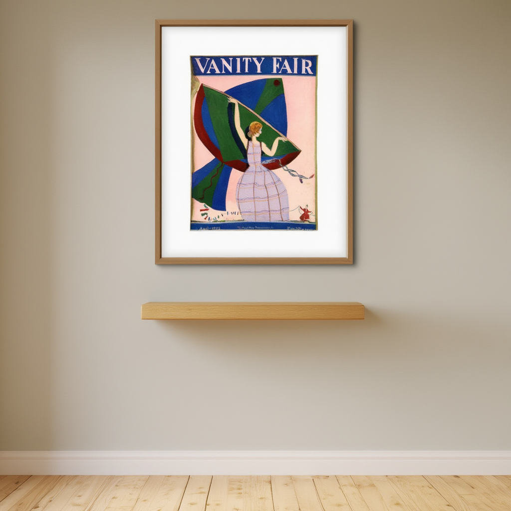 Vintage Vanity Fair April 1924 Cover