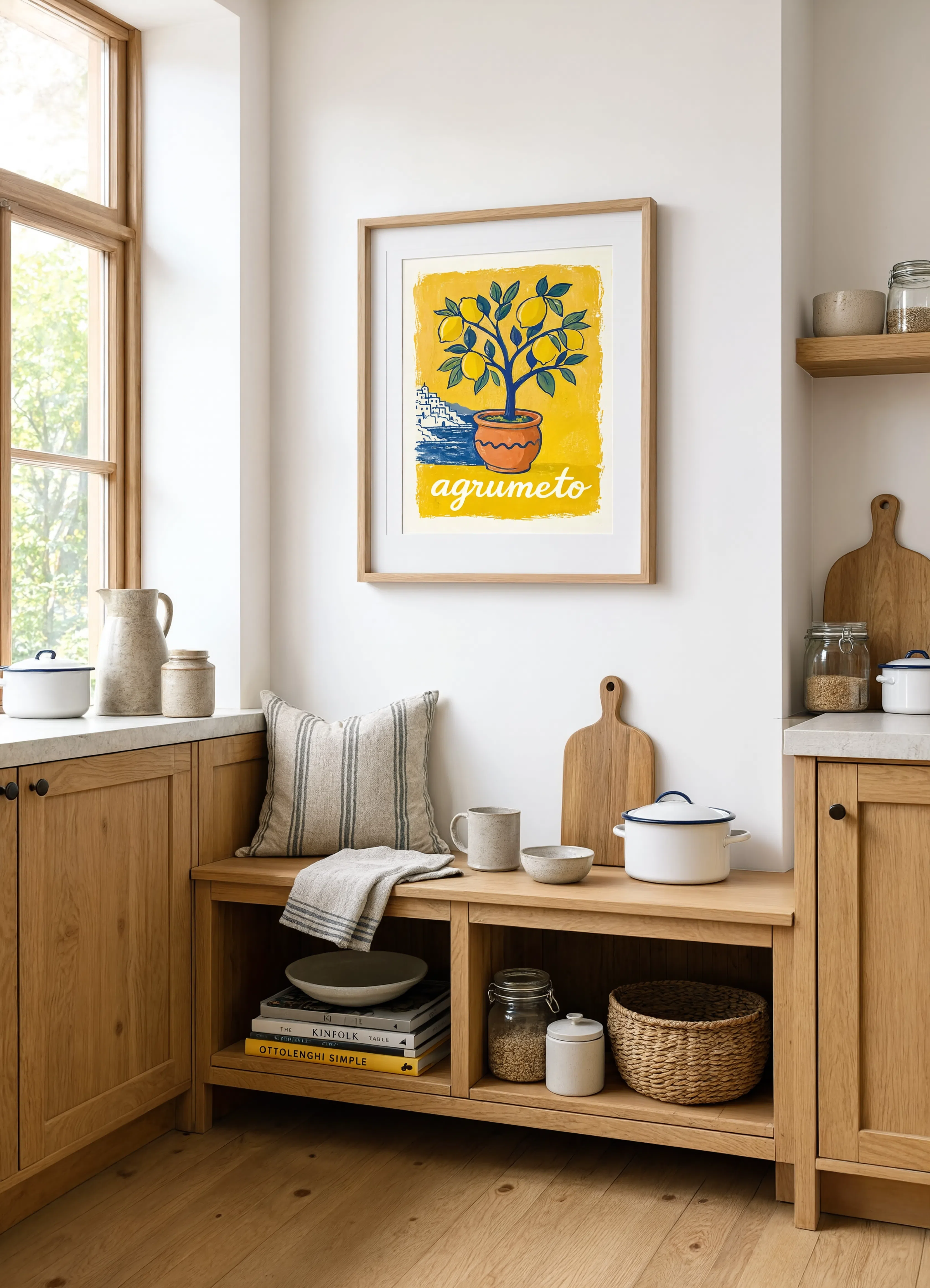 Agrumeto | Italian Citrus Grove Wall Art Print
