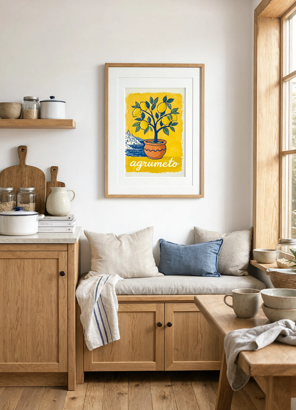 Agrumeto | Italian Citrus Grove Wall Art Print