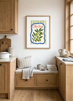Oliva Verde | Contemporary Botanical Wall Art Print