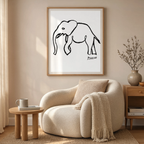 The Beige Elephant by Pablo Picasso – Musée d’Orsay Archives Art Print