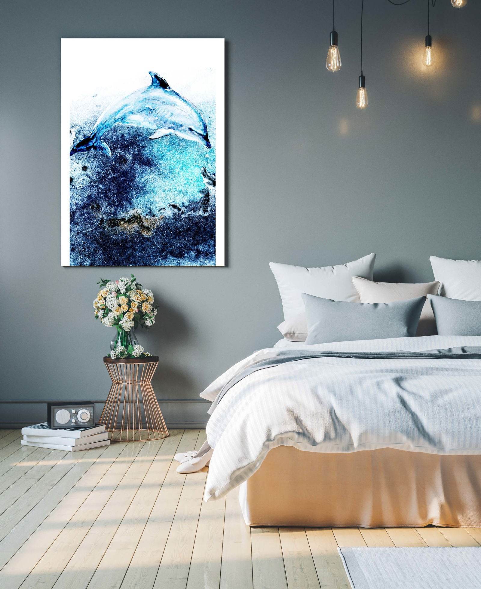 Sea Dolphin Poster - Hakyarts