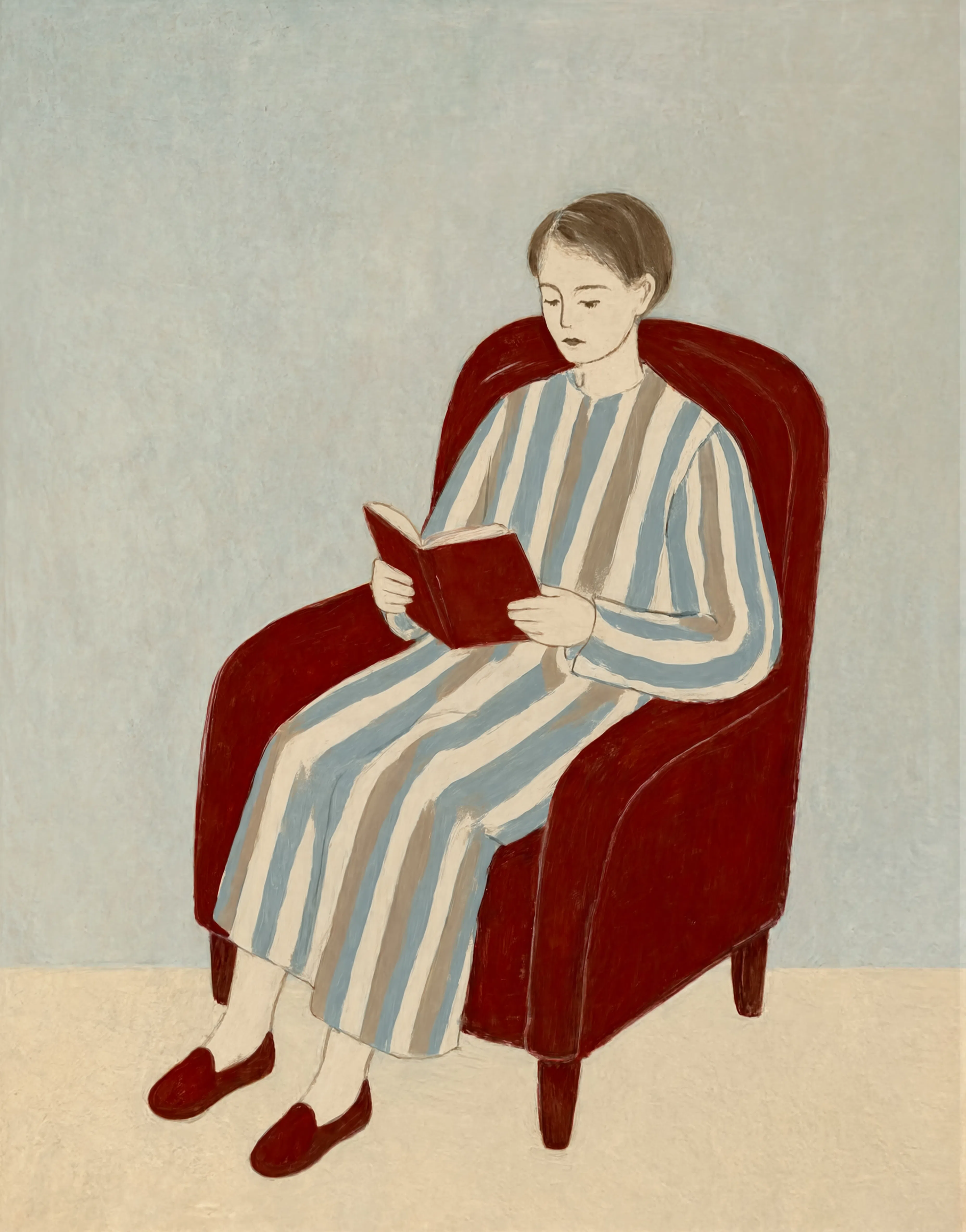 Seated Figurative Study | Contemporary Figurative Art Print