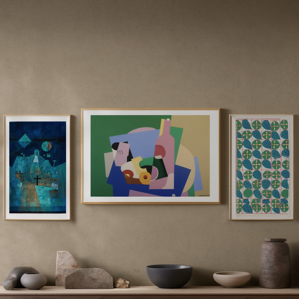 Set of 3 Art Prints – Klee & Co - Hakyarts