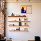 Set of 2 Figurative Art Prints – Mythological & Abstract Modernist Collection